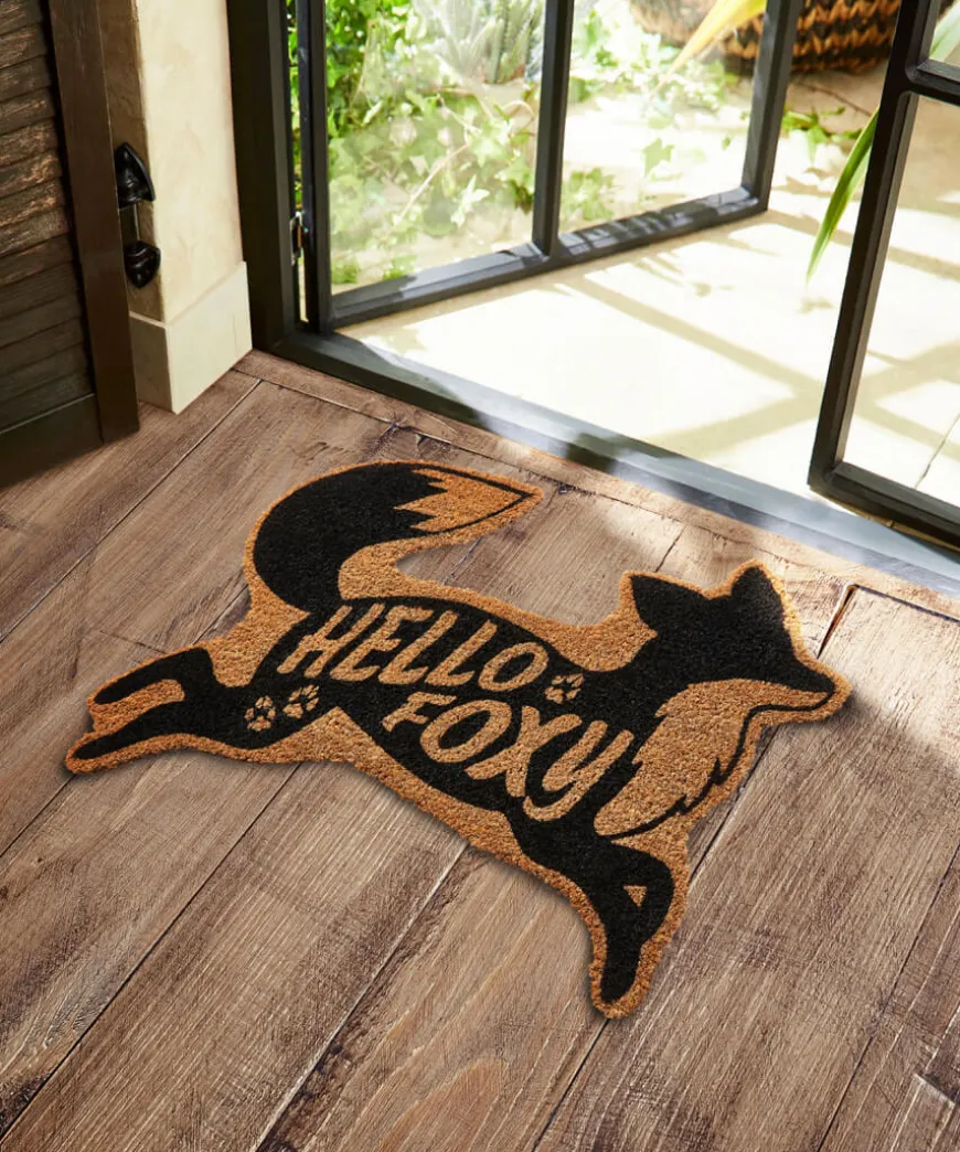 Hello Foxy Doormat