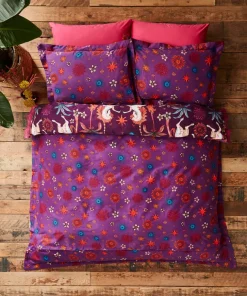 Hypnotic Horses Reversible Bed Set