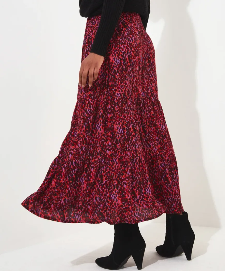 Intelligent Animal Tiered Skirt