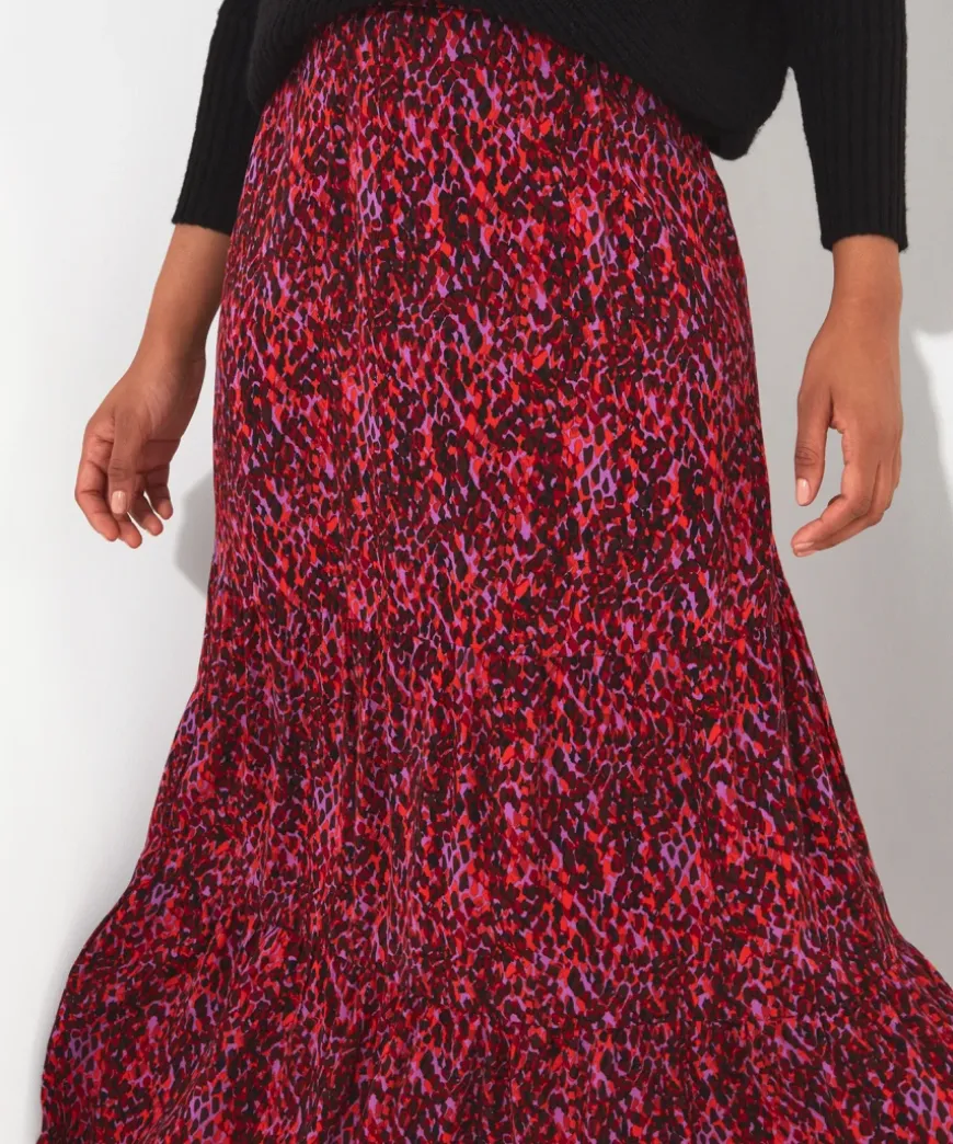 Intelligent Animal Tiered Skirt