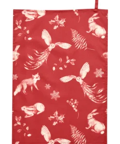 Jolly Forest Christmas Teatowels