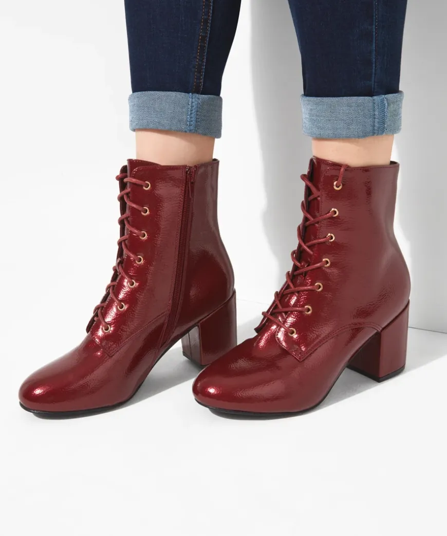 Love Letter Patent Boots