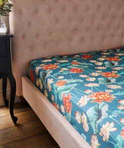 Lush Lotus Printed Floral Bedding