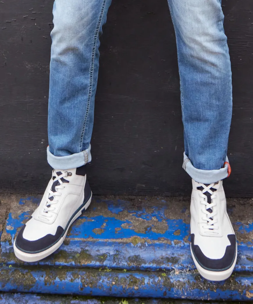 Lyrics Leather High Top Boots