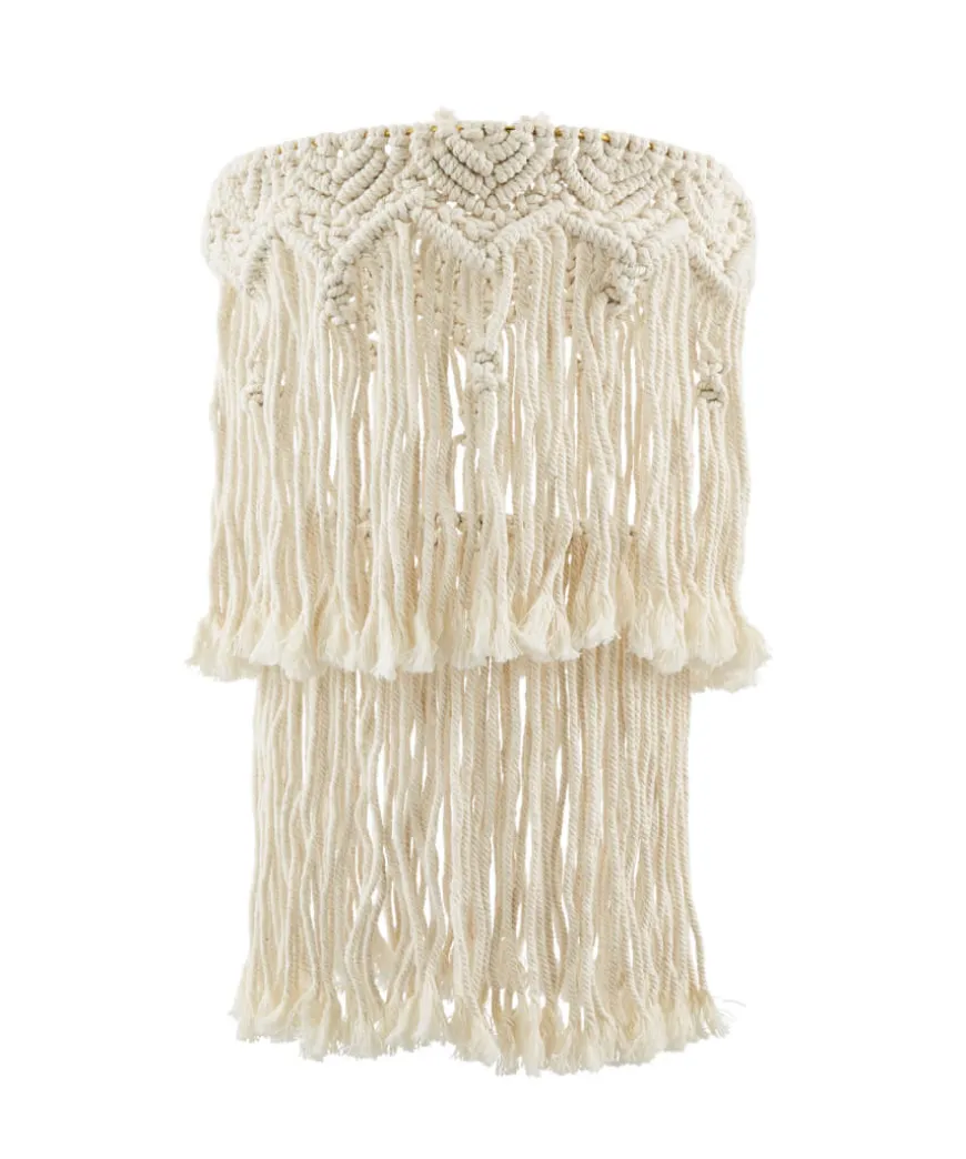 Magnificent Macrame Tiered Shade