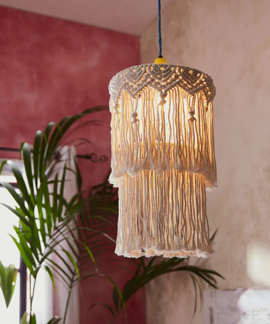 Magnificent Macrame Tiered Shade