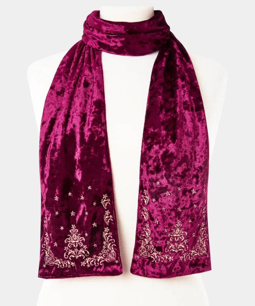 Make A Wish Velvet Scarf