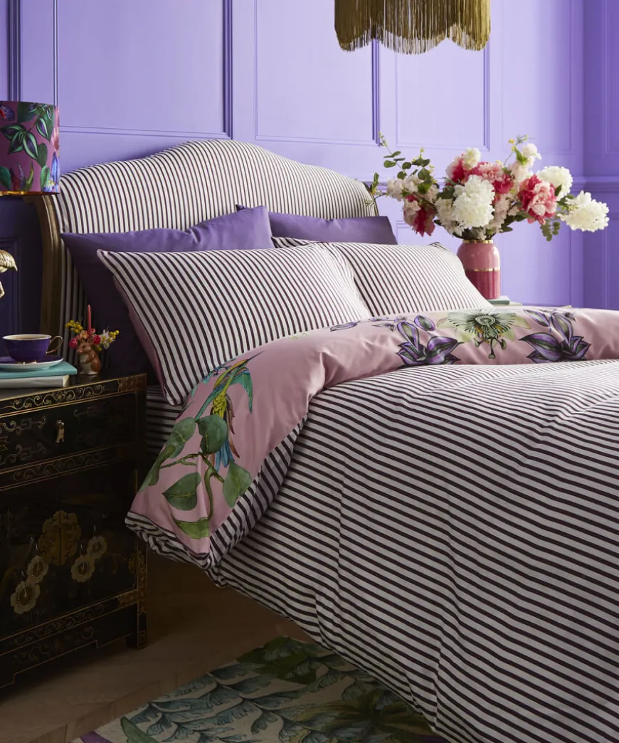 Marvellous Mirrored Bird Reversible Bed Set