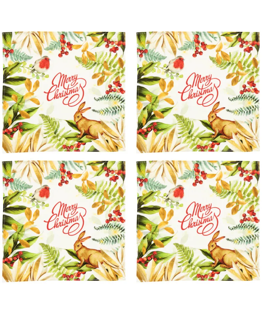 Merry Christmas Nature Napkins