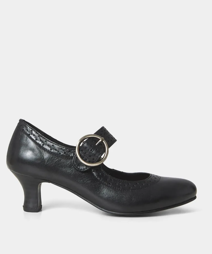 Mimi Leather Mary Jane Shoes