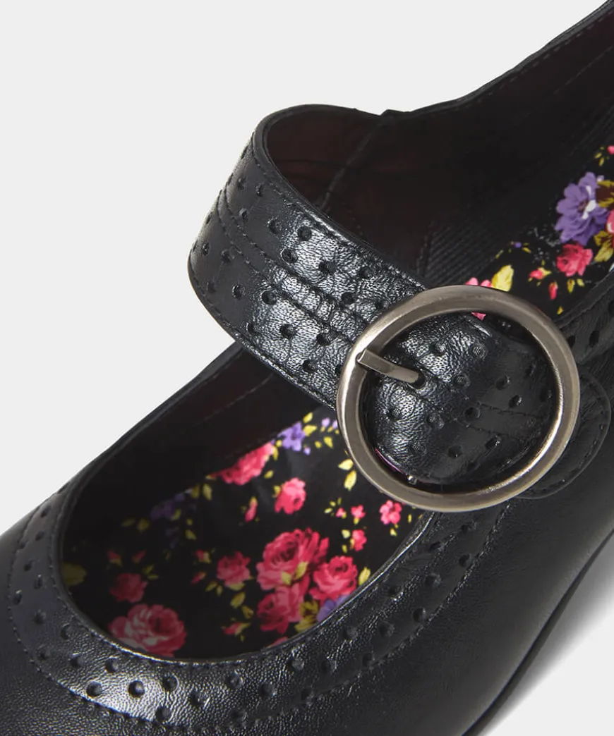 Mimi Leather Mary Jane Shoes