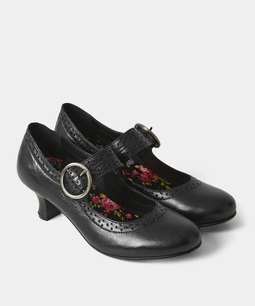 Mimi Leather Mary Jane Shoes