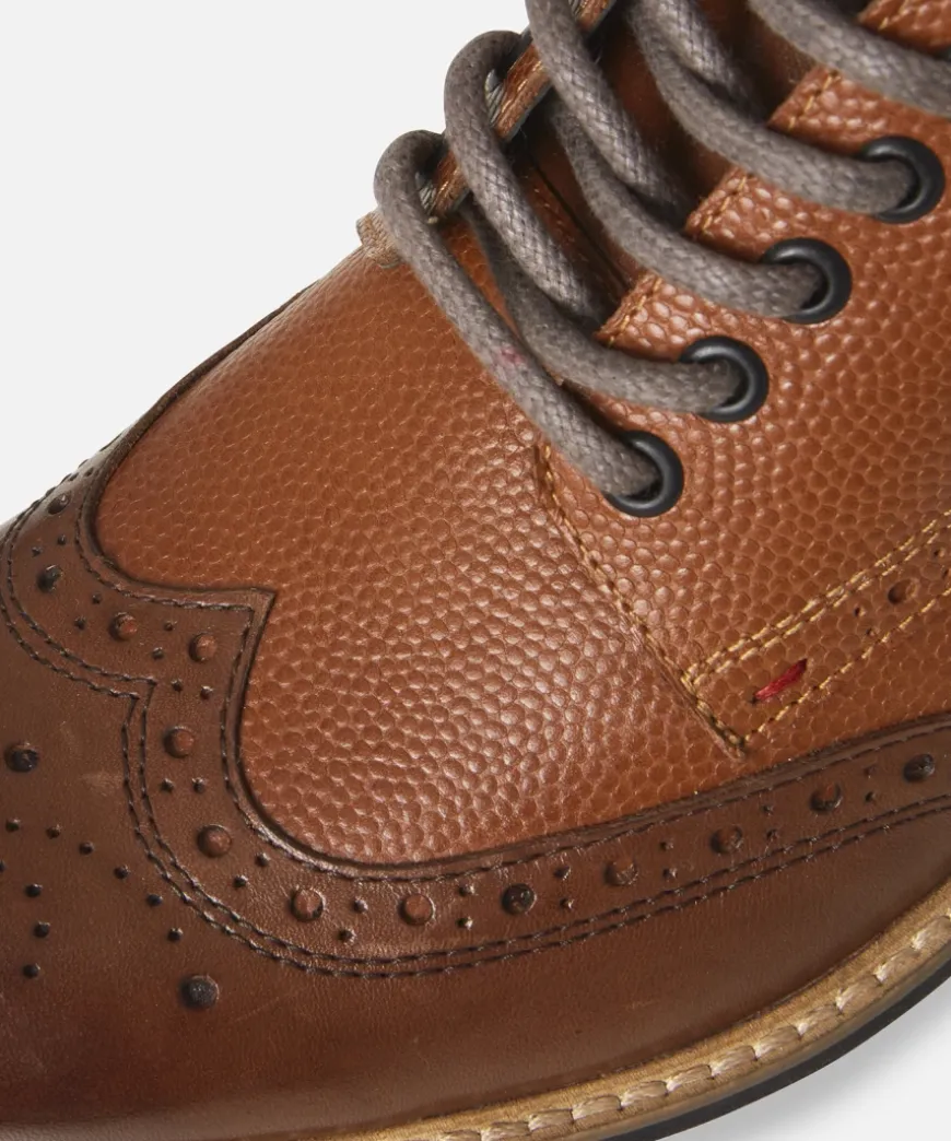 Mix Up Premium Leather Boots