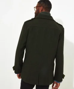 Mixing It Up Military Coat
