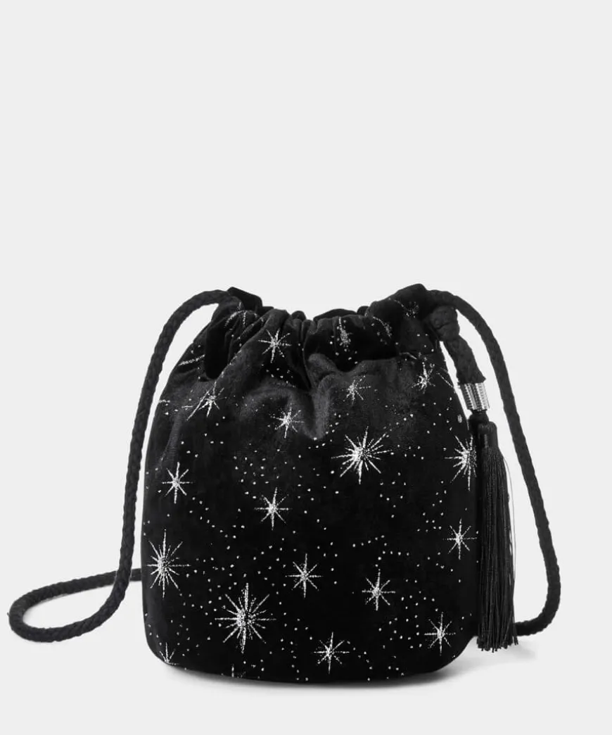 Night Star Velvet Bag