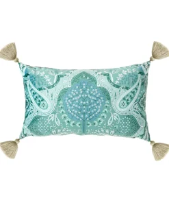 Nostalgic Nouveau Paisley Reversible Cushion