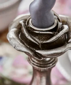 Nouveau Rose Candle Holder