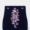 Opulence Embroidered Velvet Bag