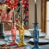 Pack Of 3 Recycled Glass Tall Candle Holders