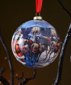Pack Of 7 Traditional Christmas Baubles
