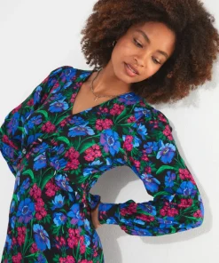 Penelope Ruffle Jersey Dress