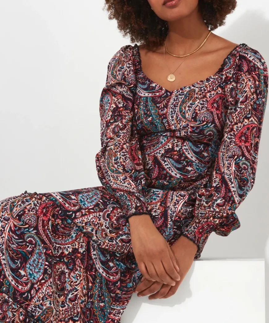 Perfectly Paisley Dress