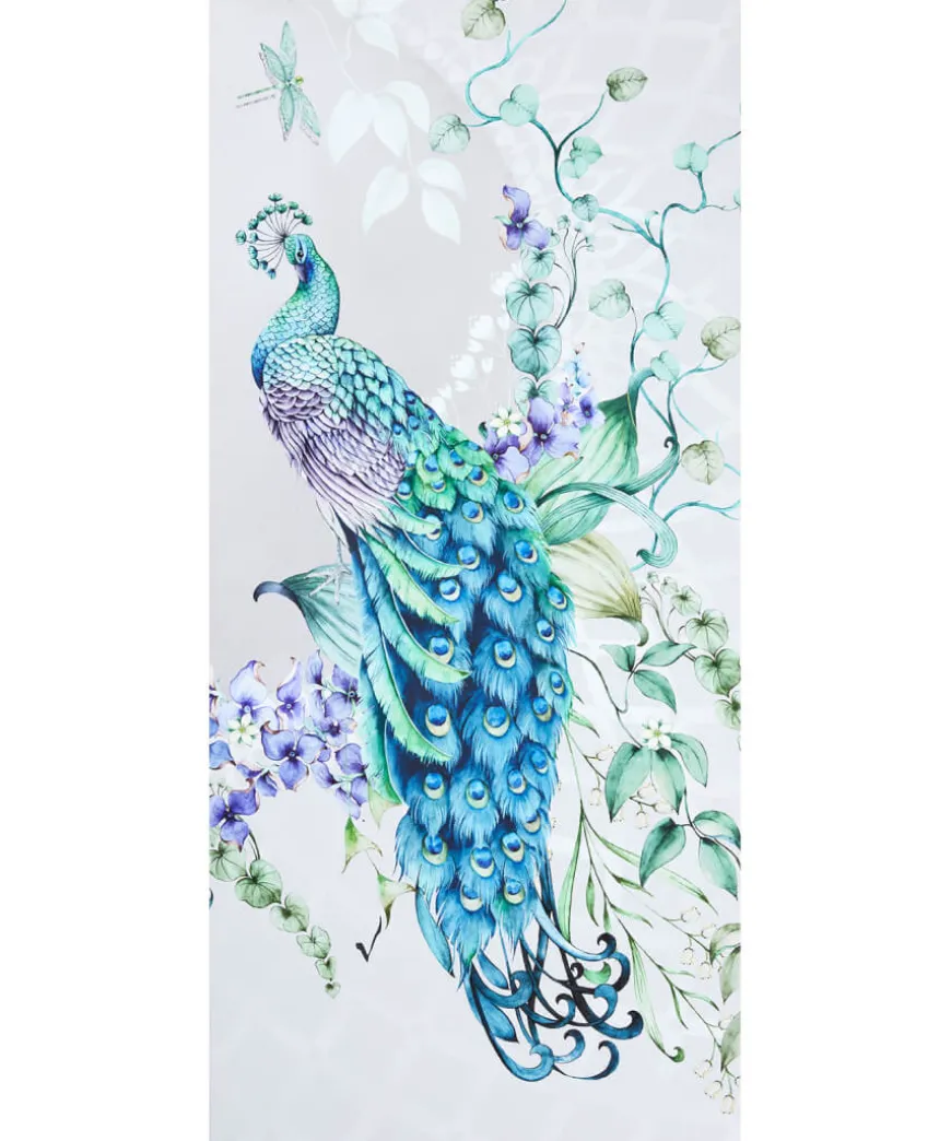 Poised Peacocks Wall Art