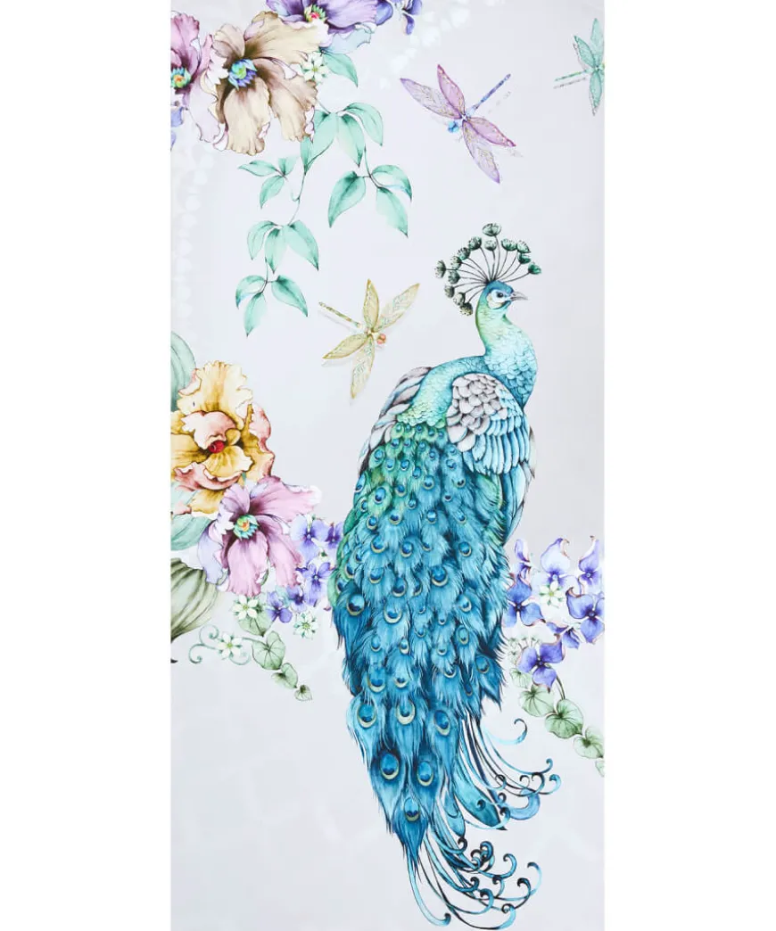 Poised Peacocks Wall Art