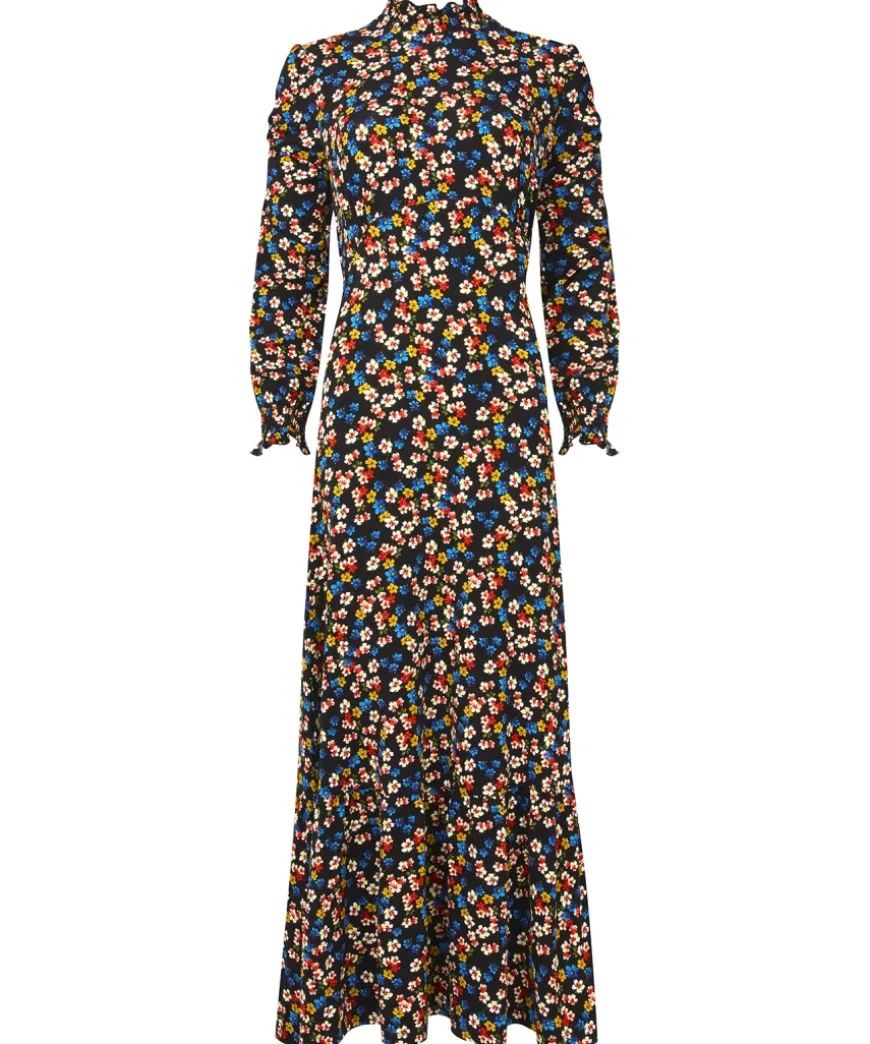 Priya Printed Jersey Dress