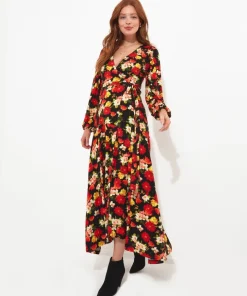 Ravishing Jersey Wrap Dress