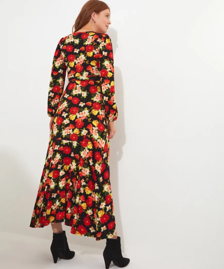 Ravishing Jersey Wrap Dress