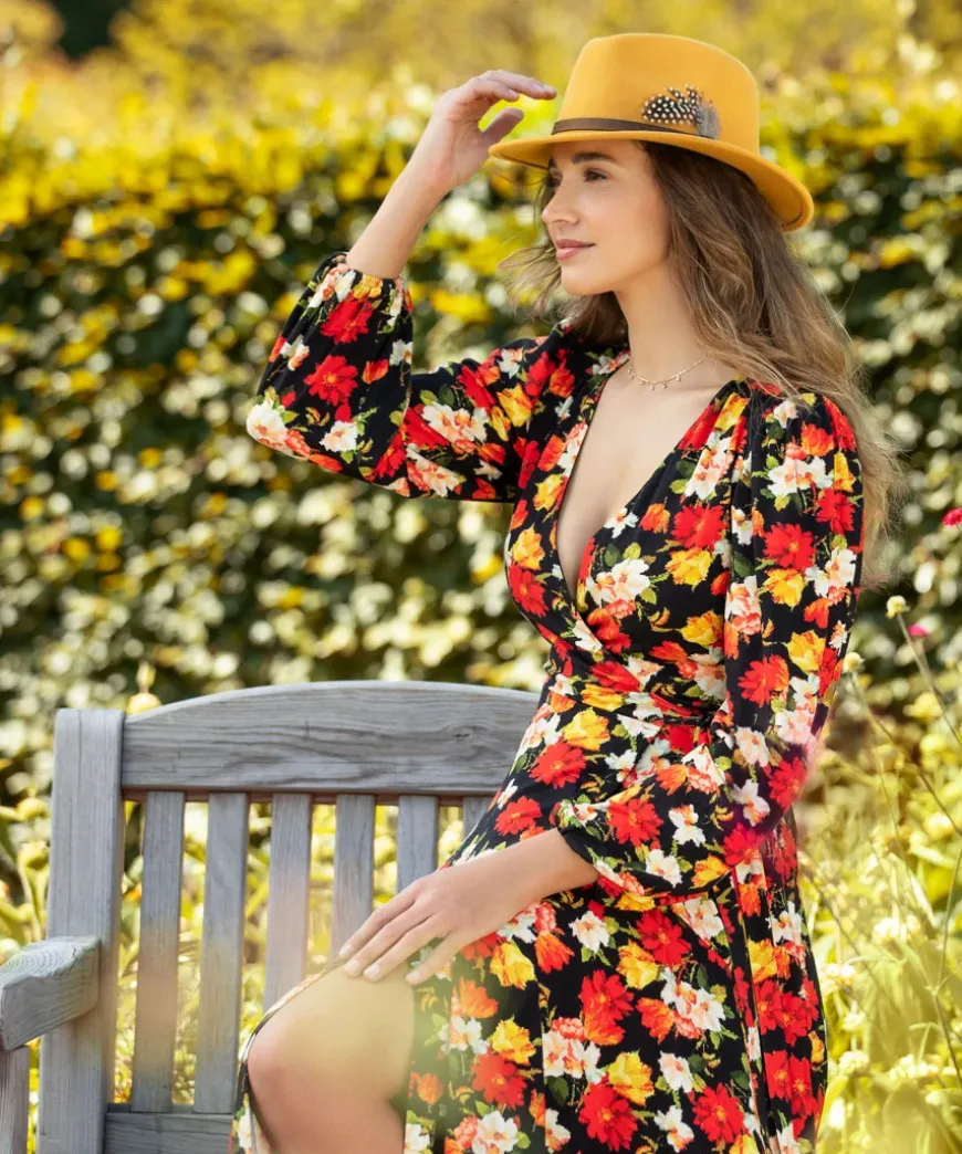Ravishing Jersey Wrap Dress