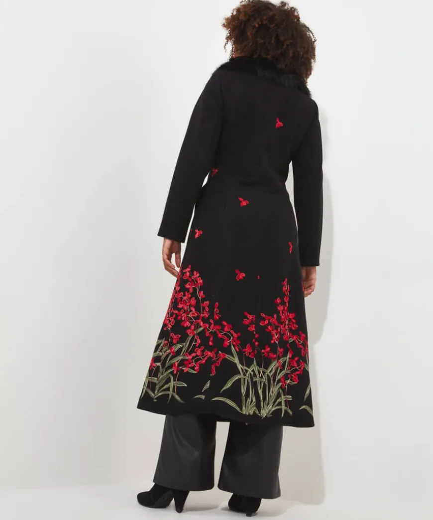 Red Roses Boutique Coat