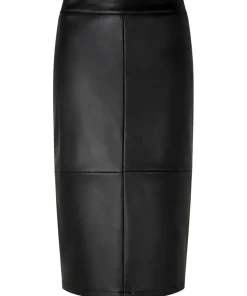 Rock It Pu Pencil Skirt