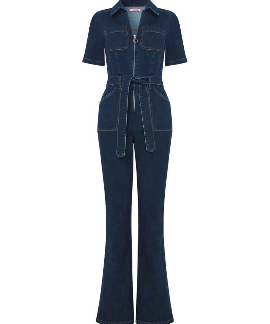 Roxie Denim Jumpsuit