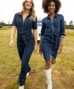 Roxie Denim Jumpsuit