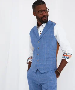 Sensational Check Waistcoat
