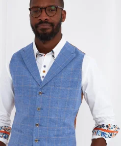 Sensational Check Waistcoat