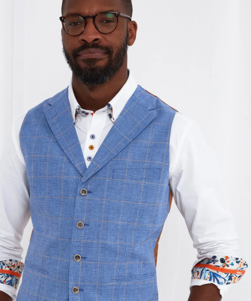 Sensational Check Waistcoat
