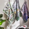 Set Of 3 Botanical Tea Towels
