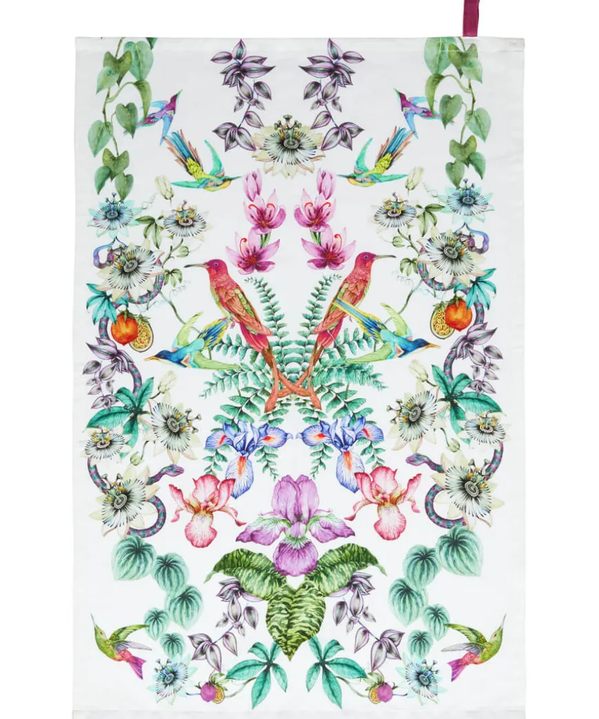 Set Of 3 Botanical Tea Towels