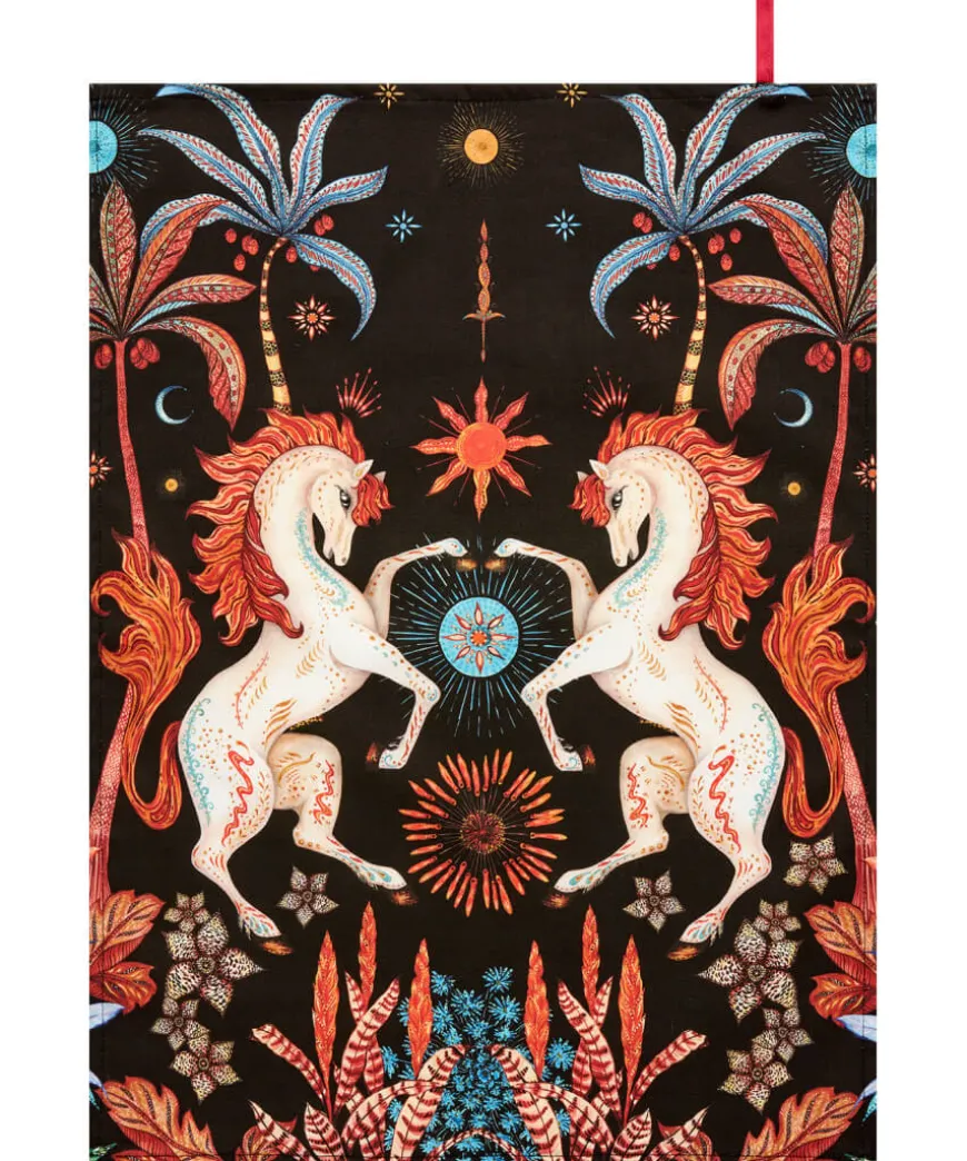 Set Of 3 Endless Sunsets Print Teatowels