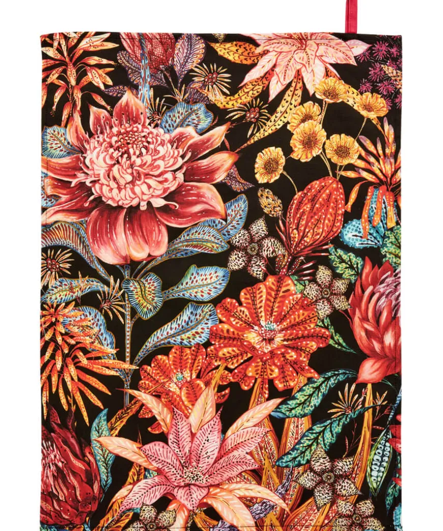 Set Of 3 Endless Sunsets Print Teatowels