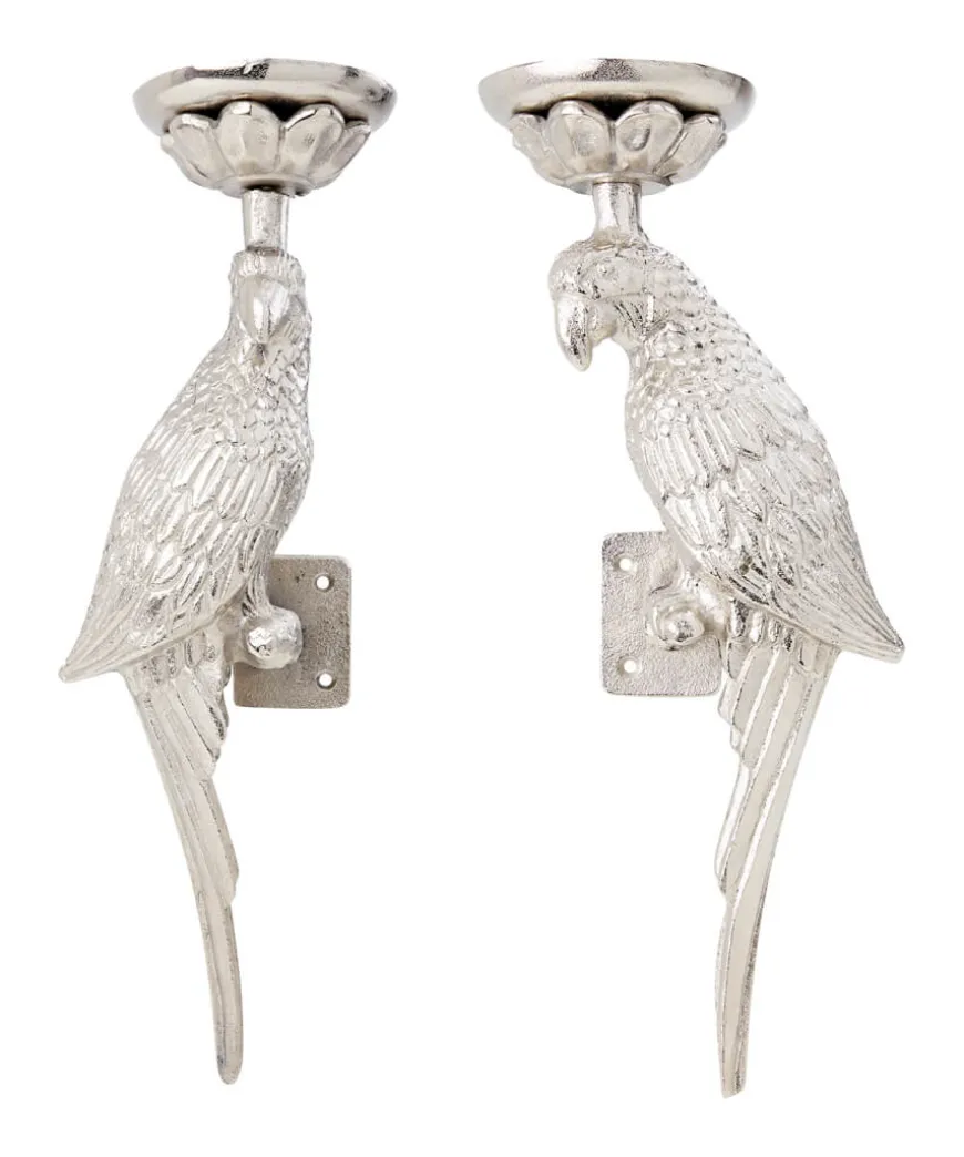 Set Of 2 Nouveau Candle Sconces