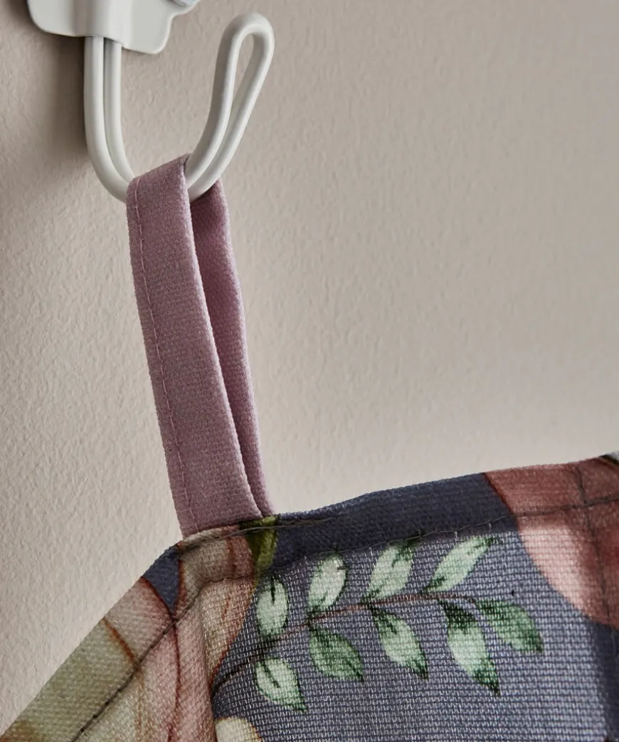 Set Of 3 Nouveau Print Teatowels