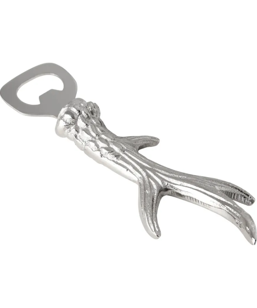 Silver Antler Bottle Opener