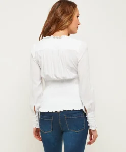 Simon'S Vintage Style Blouse