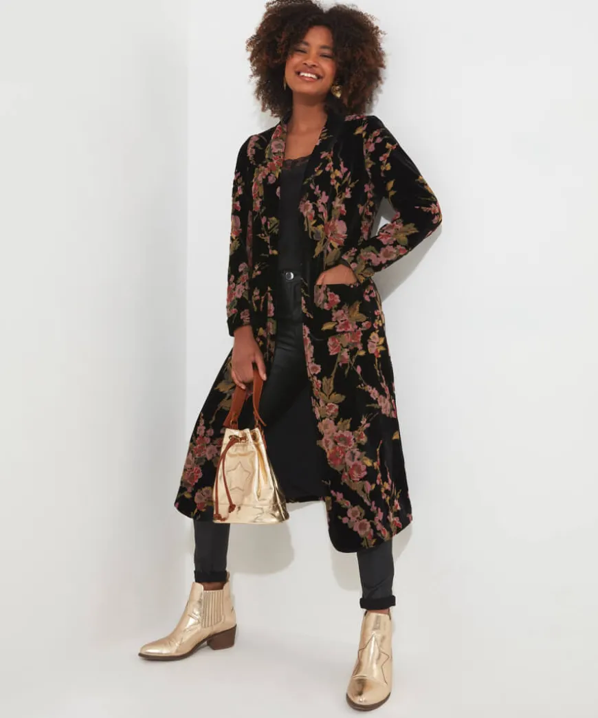Simply Divine Devore Coat
