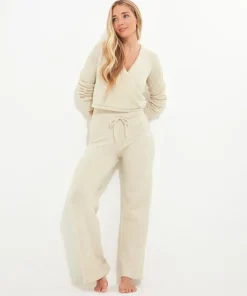 Sloe Joes Wide Leg Knitted Trousers