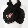 So Very Vintage Embroidered Scarf